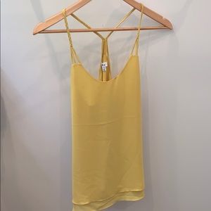 Yellow cami blouse